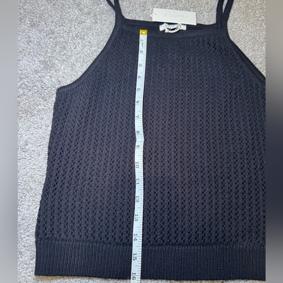 Z Supply Black Knit Tank Top - Picture 4 of 7